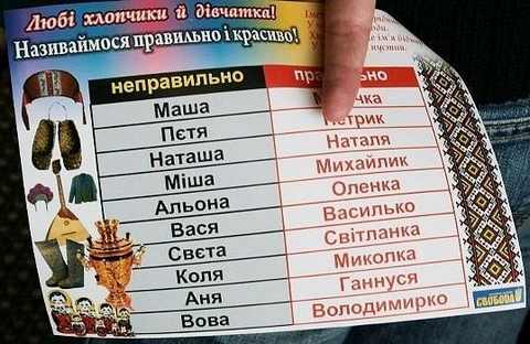 &laquo;Володимирко&raquo; - таку зменшувальну форму рекомендує ВО &laquo;Свобода&raquo;