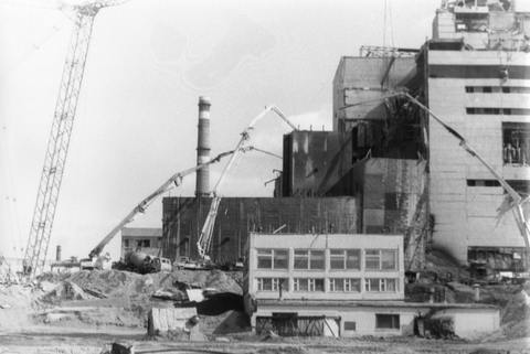Чернобыльская АЭС, август 1986-го...