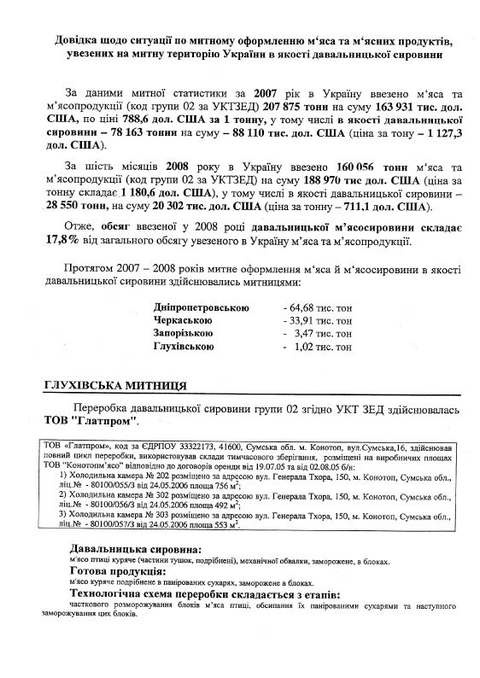 Документы, иллюстрирующие борьбу с  &laquo;мясной&raquo;  контрабандной мафией