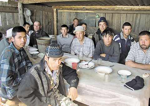 За рабский труд порой только кормят