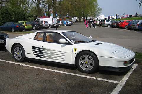 Ferrari  Testarossa , Miami Vice