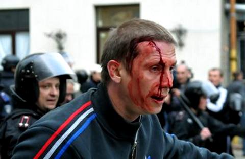 Патриоты в Донецке чувствуют себя все менее защищенными  Фото: ostro.org