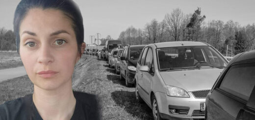 Рівнянка Ольга Віюк розповідає про свою автопригоду з пригнаною із Європи автівкою Джерело «Четверта влада», Ольга Віюк. Колаж Влада Мартинчука