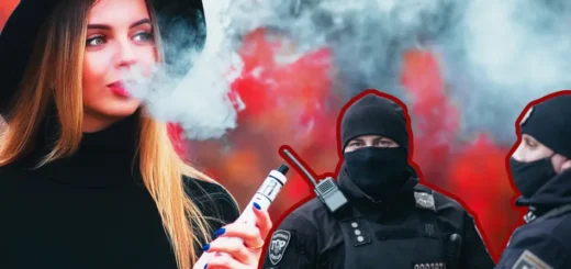 У столиці правоохоронці викрили велику мережі збуту та виробництва нелегальних електронних сигарет колаж: glavcom.ua